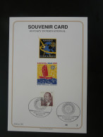 Encart Folder Souvenir Card Rotary International Convention Barcelona Espagne Spain 2002 (n°2) - Brieven En Documenten