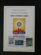 Encart Folder Souvenir Card Rotary International Convention Chicago USA 2005 (n°8) - Covers & Documents