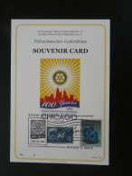 Encart Folder Souvenir Card Rotary International Convention Chicago USA 2005 (n°6) - Cartas & Documentos