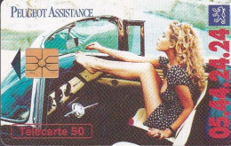 France - 1994 - Télécarte 50 Unités - PEUGEOT ASSISTANCE - 1994