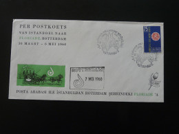 Lettre Cover Expo Floriade Rotterdam Istanbul Turquie Turkey 1960 (ex 3) - Briefe U. Dokumente