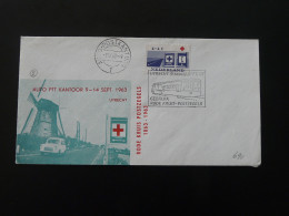 Lettre Cover Croix Rouge Red Cross Auto Postkantoor PTT Kantoor Utrecht Netherlands 1963 (ex 2) - Covers & Documents