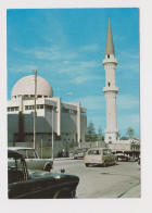 Libya Tripoli SIDI BELIMAN MOSQUE, Street View, Many Old Car, Automobile, Truck, Vintage Photo Postcard RPPc (48859) - Islam