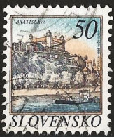 Slovakia 1993 - Mi 186 - YT 149 ( Castle Of Bratislava ) - Oblitérés