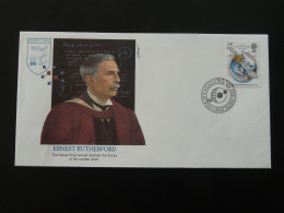 FDC Fleetwood Ernest Rutherford Nuclear Atom Nobel Prize GB 1987 - Atoom