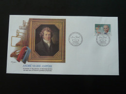 FDC Fleetwood Physicien Physics André Ampère Finlande 1987 - Physik