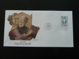 FDC Fleetwood Euclide Euclid Mathematiques Mathematics Finlande 1987 - FDC