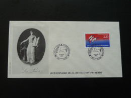 Lettre Bicentaire De La Révolution Française Yutz 57 Moselle 1989  - French Revolution