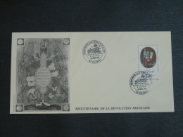 Lettre Bicentaire De La Révolution Française Arbre De La Liberté 92 Colombes 1989  - French Revolution