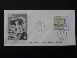 Lettre Bicentaire De La Révolution Française 92 Clichy 1989  - French Revolution