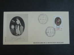 FDC Bicentaire De La Révolution Française égalité St-Pierre & Miquelon 1989 - FDC