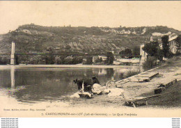 D47  CASTELMORON SUR LOT  Le Quai Fonfrède - Castelmoron