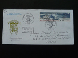 Lettre Cover Année Geophysique International Geophysics Year TAAF 1998 - Anno Geofisico Internazionale