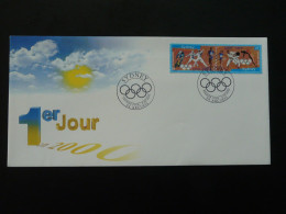 FDC Jeux Olympiques Sydney Olympic Games France 2000 - Zomer 2000: Sydney