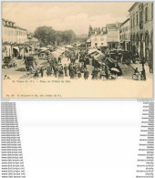 64 SAINT-PALAIS. Foire à La Ferraille Place Hôtel De Ville Vers 1900 - Saint Palais