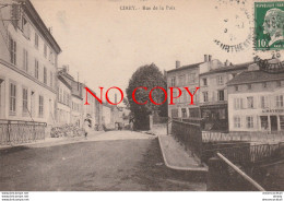 (DREY) 54 CIREY. Pont De La Vezouze Rue De La Paix Et Launay 1926 - Cirey Sur Vezouze
