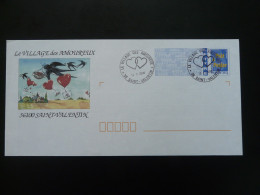 Entier Postal PAP Village Des Amoureux Saint-Valentin 36 Indre 2006 - Listos Para Enviar: Transplantes/Logotipo Azul