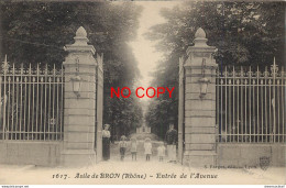 (DREY.S) 69 BRON. Asile Entrée De L'Avenue 1922 - Bron