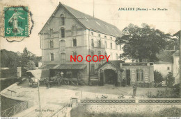 (DREY.S) 51 ANGLURE. Le Moulin Et Attelage Vers 1910 - Anglure