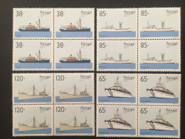 Portugal 1992 - Madeira Boats/Ships Set Block Four MNH - Neufs