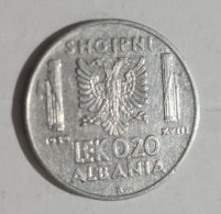 ALBANIA  OCCUPAZIONE  ITALIANA   LEK 0,20 1939 Non Magnetica - Albanien