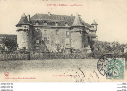 (KD) 46 LACAPELLE-MARIVAL. Le Château Vu De La Prairie 1907 - Lacapelle Marival