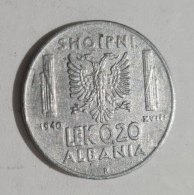 ALBANIA  OCCUPAZIONE  ITALIANA   LEK 0,20 1940 Magnetica - Albanië