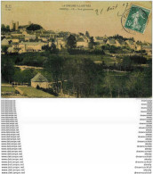 WW 23 CROCQ. La Ville. Belle Carte Toilée 1907 - Crocq