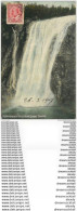 QUEBEC. Montmorency Falls 1907 - Cataratas De Montmorency