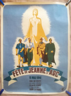 Affiche WWII WW2 Fête De Jeanne D'arc 1941 - 1939-45
