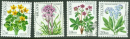 Iceland 1983; Flowers, Michel 592-595, Used. - Used Stamps