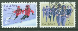 Iceland 1983; Sports, Michel 603-604, Used. - Used Stamps