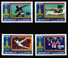 St. Lucia, 1980, Mi: 514/17 (MNH) - St.Lucia (1979-...)