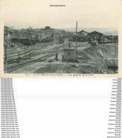 WW 03 SAINT-GERMAIN-DES-FOSSES. Vue Générale Sur La Gare Et Rails Locomotives, Impeccable Et Vierge - Autres & Non Classés