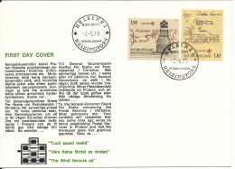 Finland FDC 2-5-1979 EUROPA CEPT Complete Set Of 2 With Cachet - 1979
