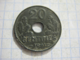 France 20 Centimes 1941 - 20 Centimes