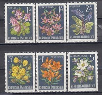 Austria 1966 - Alpenflora, Mi-nr. 1209/14, MNH** - Nuovi