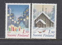 Finland 1989 - Christmas, Mi-Nr. 1096/97, MNH** - Nuovi