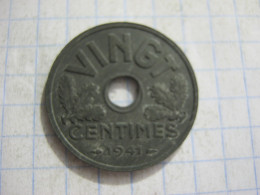 France 20 Centimes 1941 Vingt - 20 Centimes