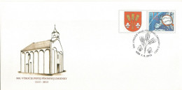 003 COP Slovakia 900th Anniversary Of Gan 2013 Coat Of Arms - Covers