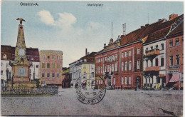 Cüstrin - Kostrzyn Nad Odrą - Marktplatz - Polen - Neumark