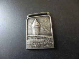 Medaille Medal - Schweiz Suisse Switzerland - Eidg. Turnfest Luzern - Fête Gymnastique Lucerne 1928 - Autres & Non Classés
