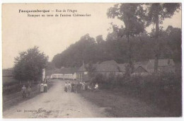 (62) 287, Fauquembergue, Jennequin Briche, Rue De Fruges, Rempart En Terre De L'ancien Chateau Fort - Fauquembergues