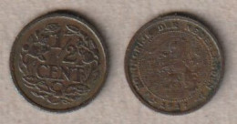 01961) Niederlande, 1/2 Cent 1917 - 0.5 Cent