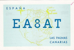 AK 183511 QSL - Spain - Las Palmas - Canarias - Radio Amateur