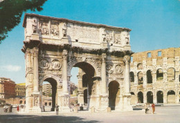 N3955 Roma - Arco Di Costantino - Colosseo O Anfiteatro Flavio / Viaggiata 1972 - Colosseum