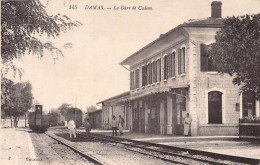 Syrie - DAMAS - La Gare De Qadam (Cadem) - Ed. A. Arnaud (Beyrouth) 145 - Syria