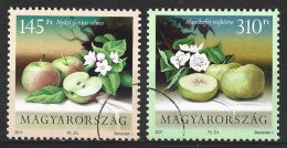 Hungary 2011. Scott #4200-1 (U) Fruits And Blossoms  *Complete Set* - Oblitérés