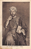 Types De Syrie - Khoja - Ed. Sarrafian Bros. 1328 - Syria
