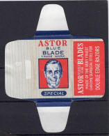 RAZOR BLADE WRAPPER,POUCH,ASTOR BLUE BLADE - Razor Blades